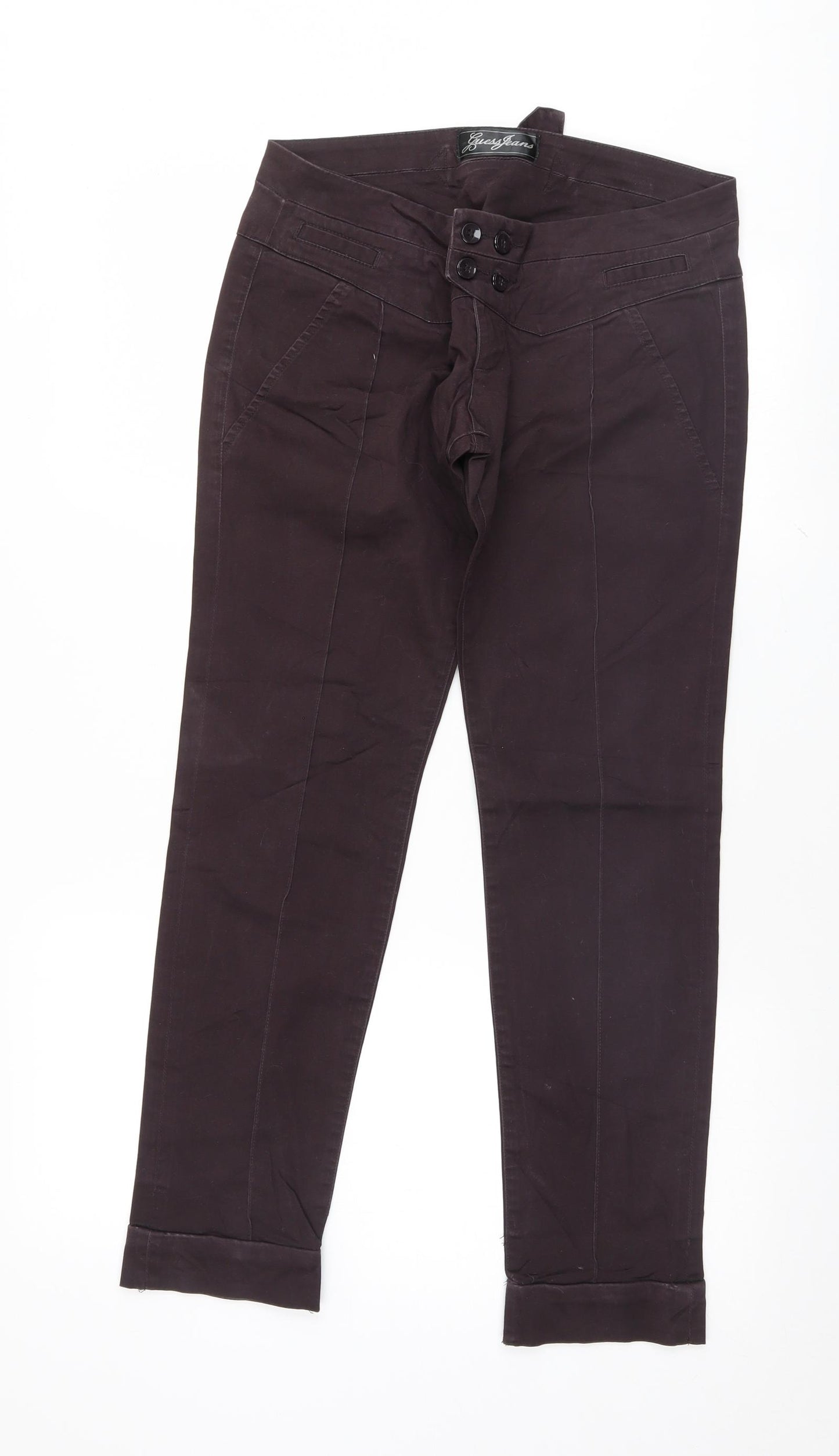 GUESS Womens Brown   Trousers  Size 31 L28 in