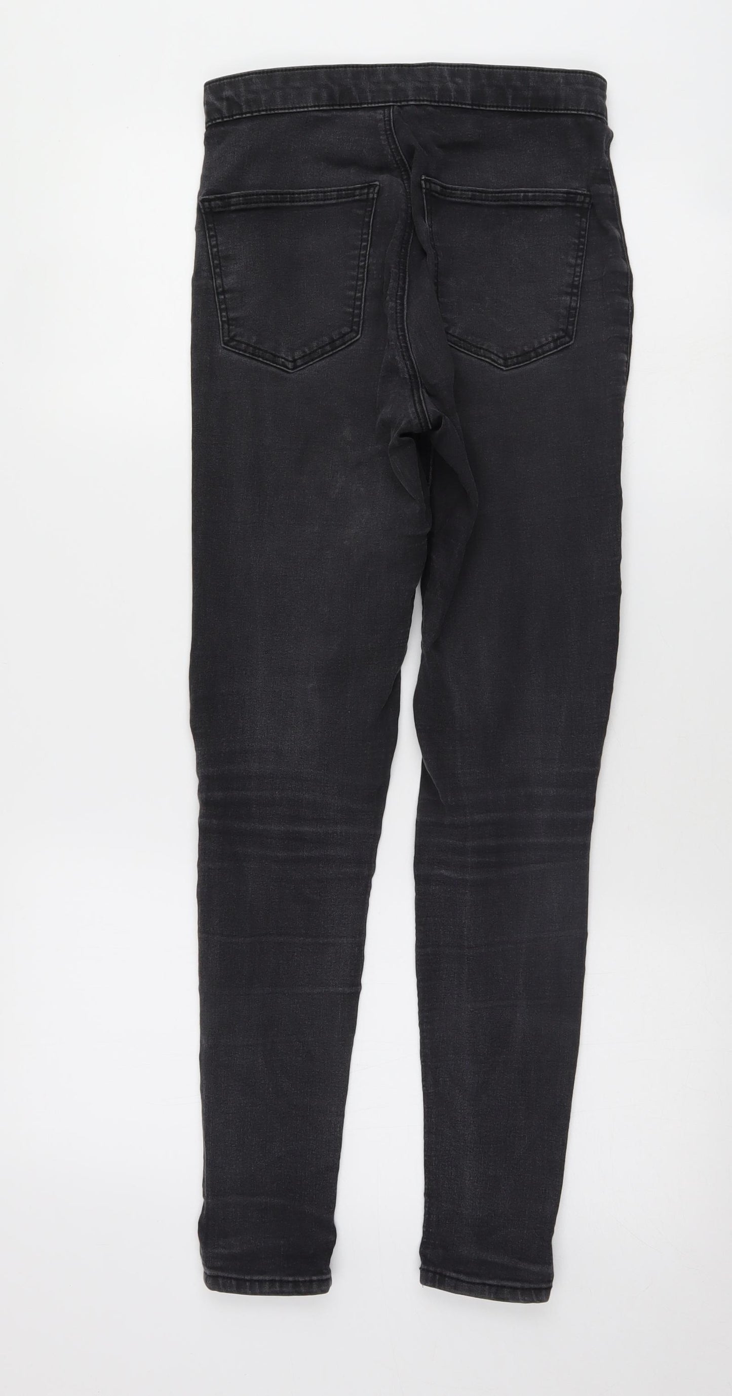 Topshop Womens Black   Skinny Jeans Size 28 L28 in