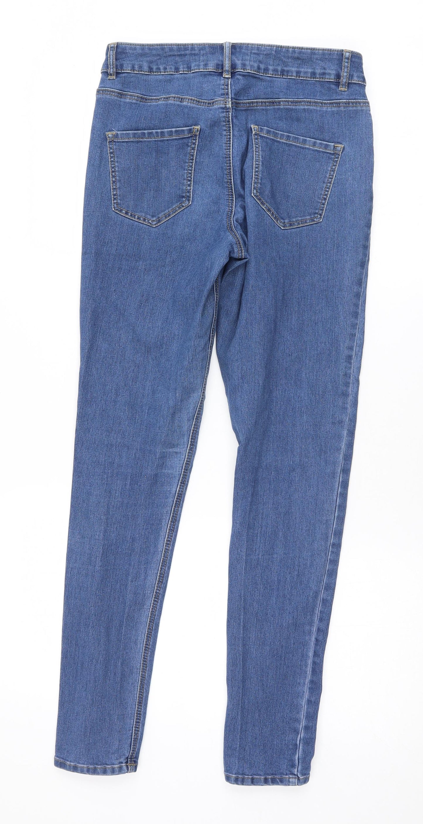 George Womens Blue   Skinny Jeans Size 10 L28 in