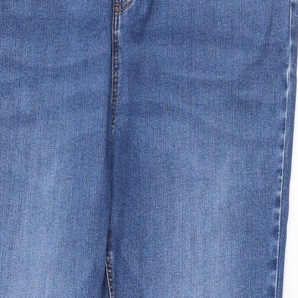 George Womens Black   Straight Jeans Size 16 L27 in