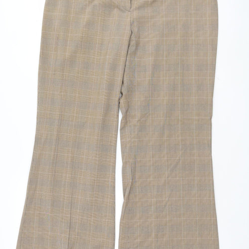 Dunnes Stores Womens Brown   Trousers  Size 16 L31 in