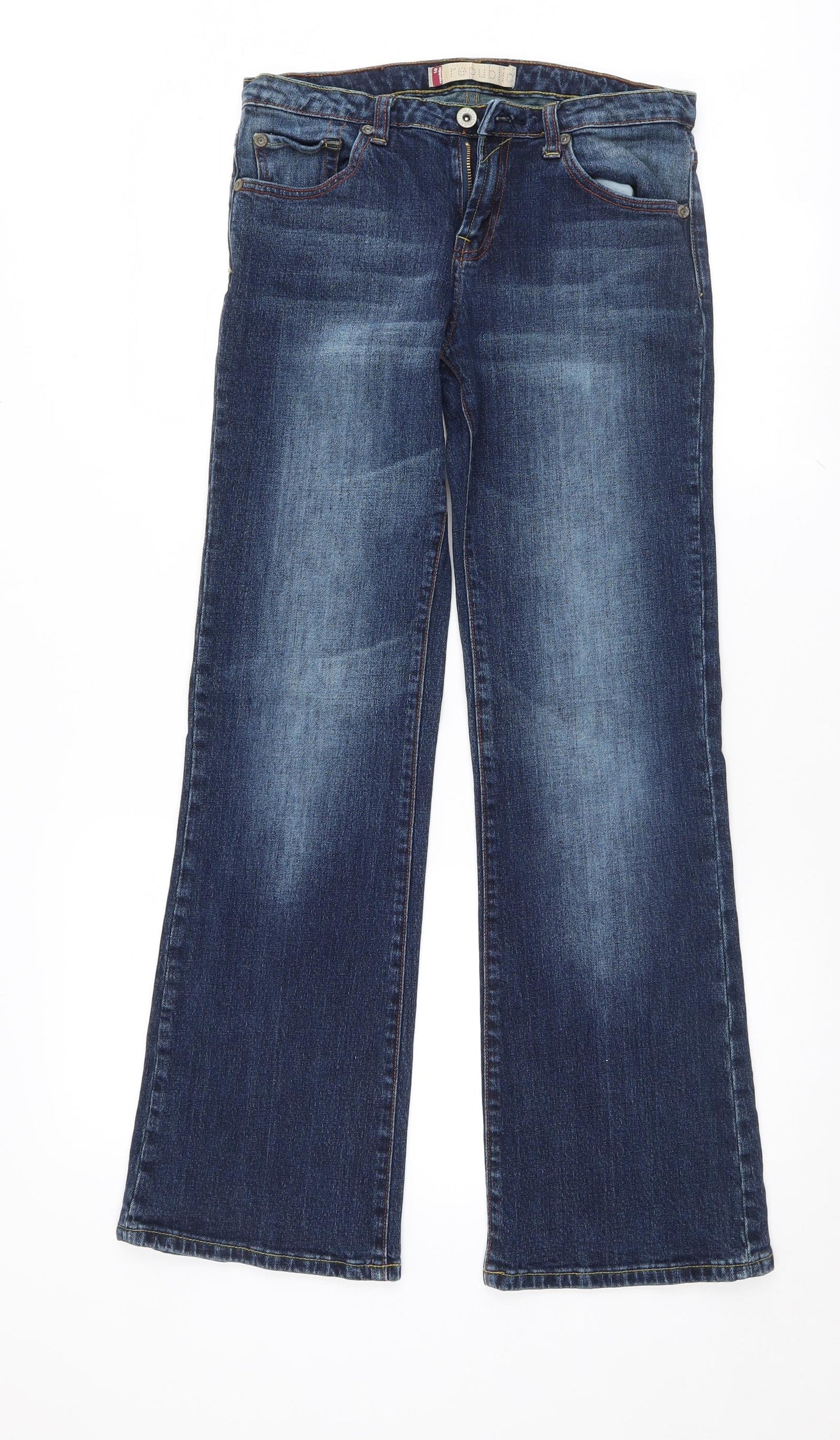 Republic Womens Blue   Bootcut Jeans Size 10 L30 in