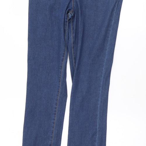 Denim & Co. Womens Black   Skinny Jeans Size 12 L33 in