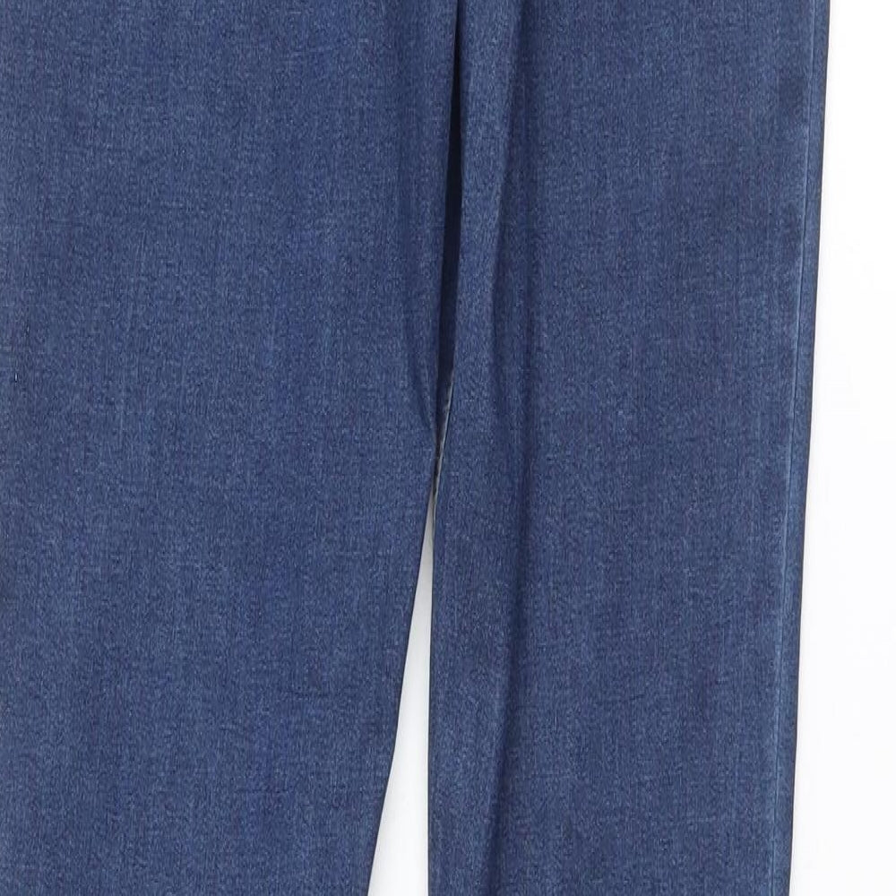 Denim & Co. Womens Black   Skinny Jeans Size 12 L33 in