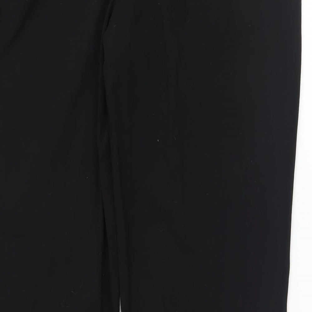 NEXT Womens Black   Trousers  Size 10 L28 in