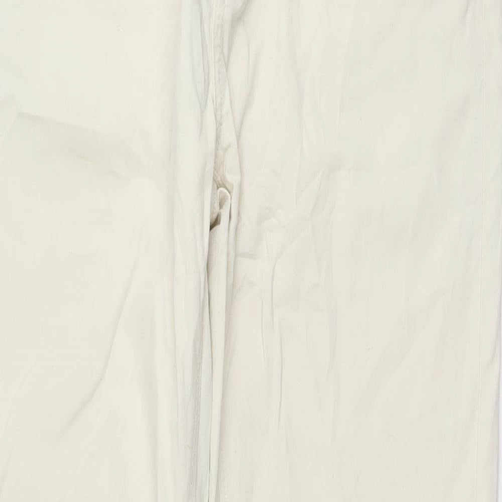 Cropp Womens White   Skinny Jeans Size L L29 in
