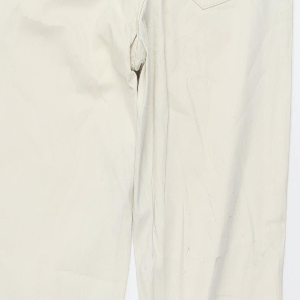 Cropp Womens White   Skinny Jeans Size L L29 in
