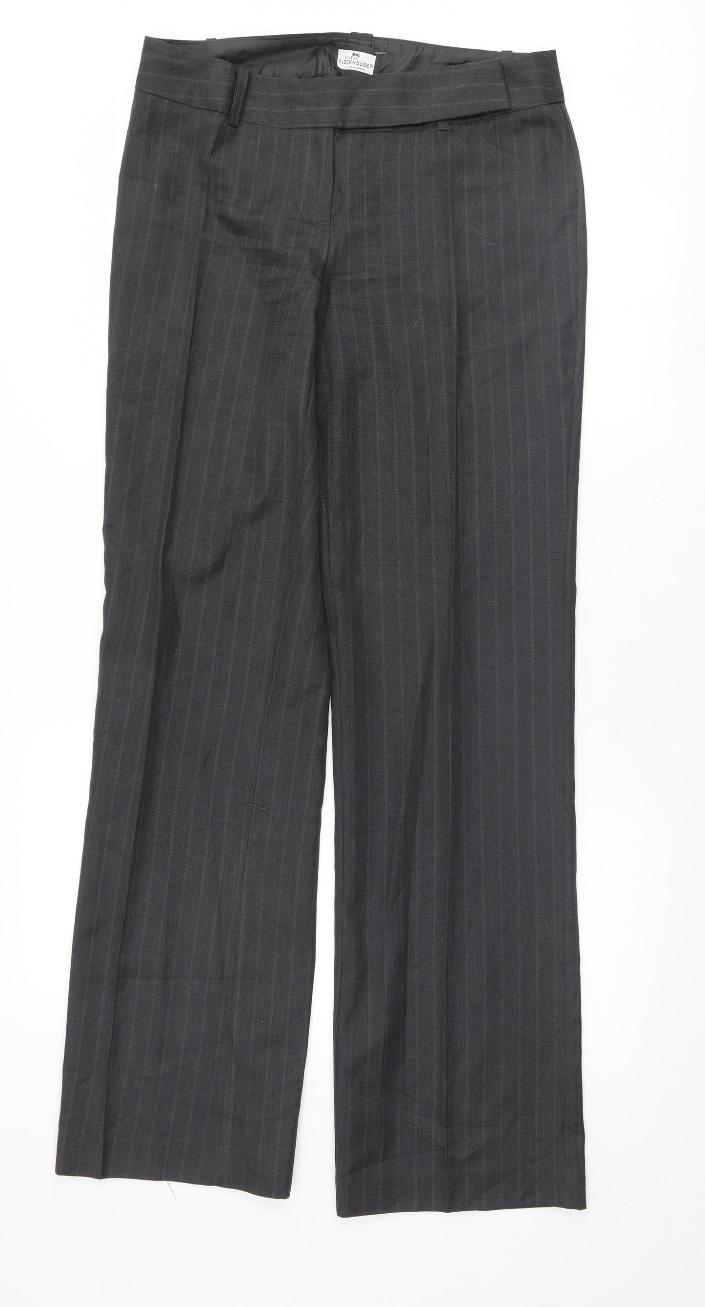 Clockhouse Womens Grey   Trousers  Size 12 L33 in