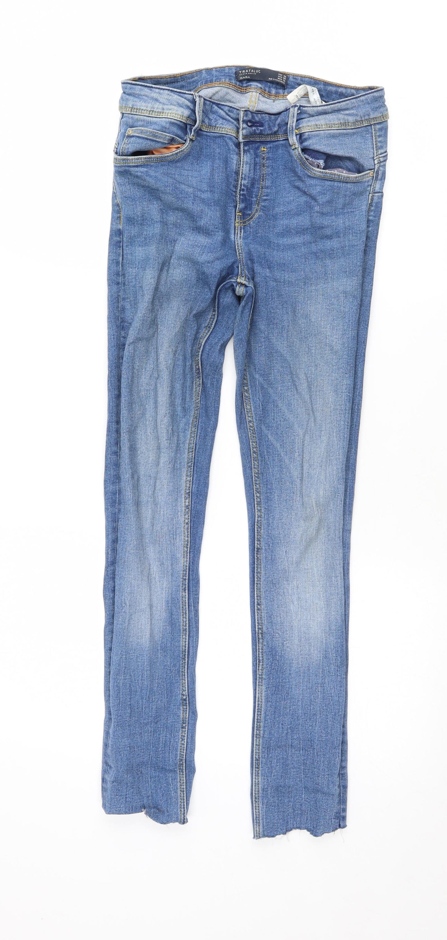 Zara Womens Blue   Skinny Jeans Size 8 L27 in