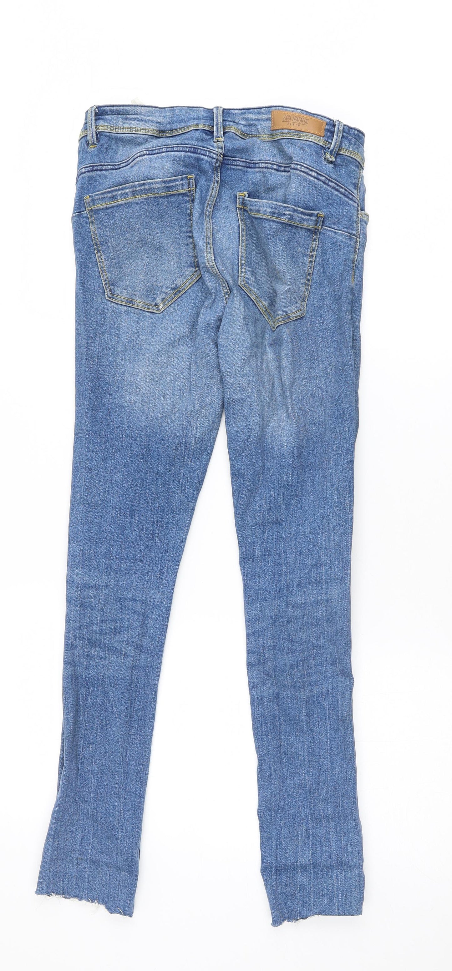 Zara Womens Blue   Skinny Jeans Size 8 L27 in
