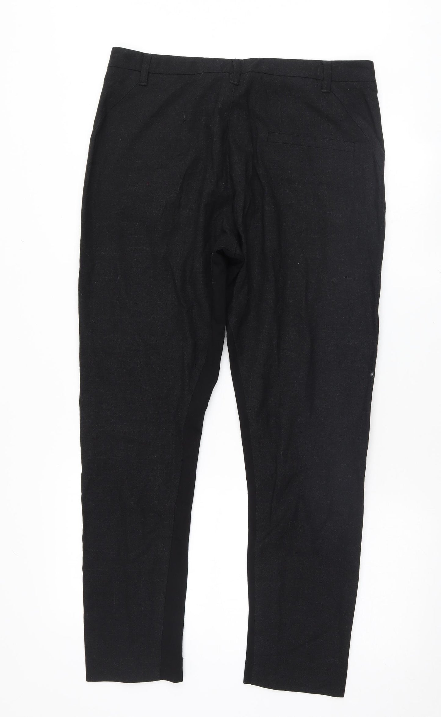 Part Two Womens Black   Trousers  Size 12 L28.5 in