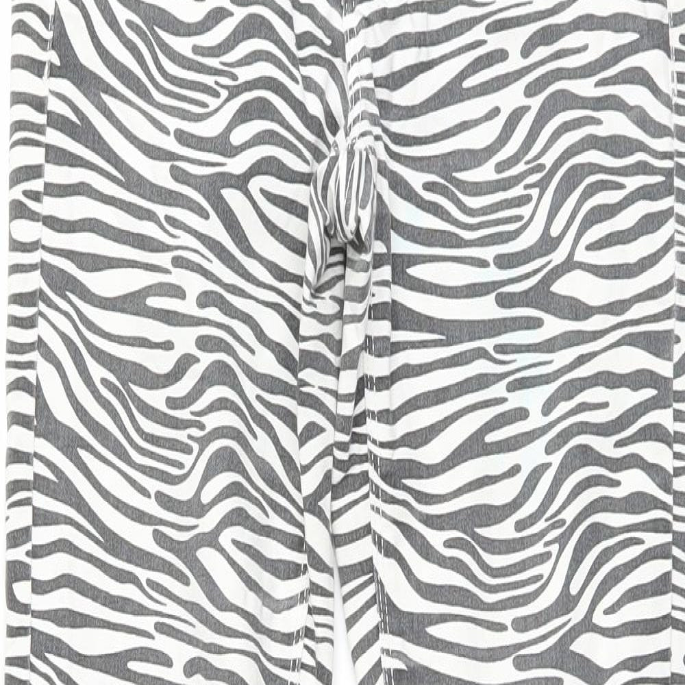 Terranova Womens Multicoloured Animal Print  Skinny Jeans Size S L30 in