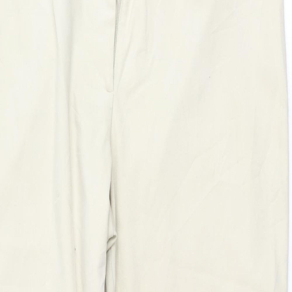 GINA LAURA Womens Beige   Trousers  Size 36 L29 in