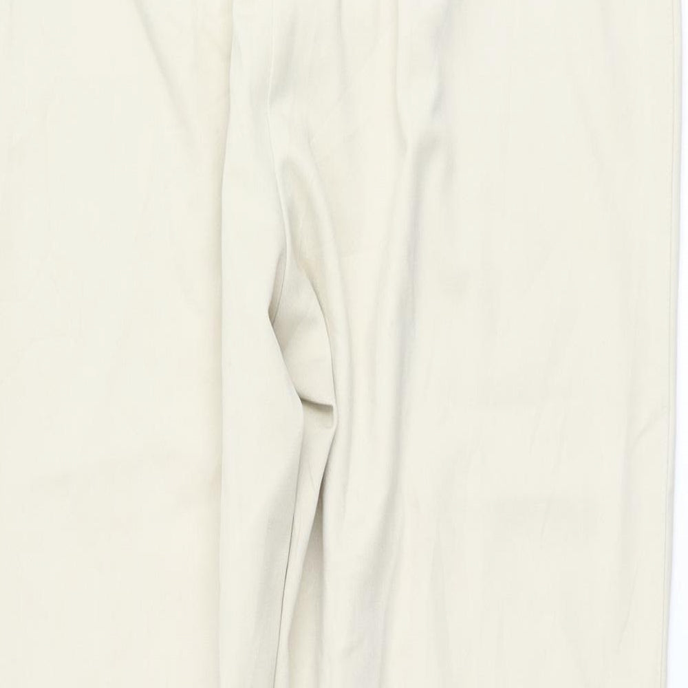 GINA LAURA Womens Beige   Trousers  Size 36 L29 in