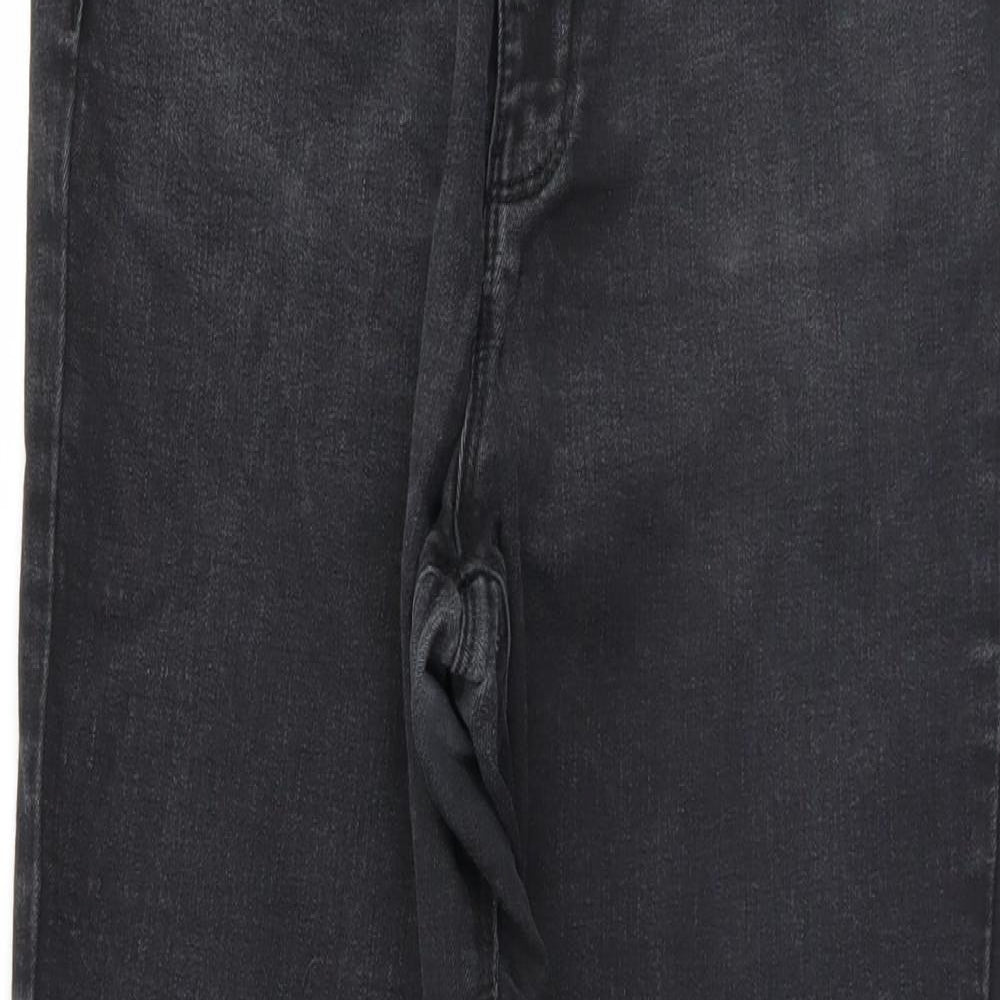 Denim & Co. Womens Black   Skinny Jeans Size 16 L25 in