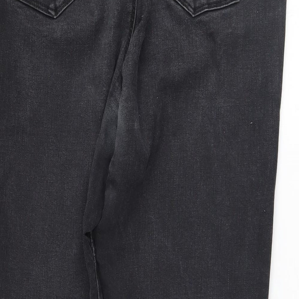 Denim & Co. Womens Black   Skinny Jeans Size 16 L25 in