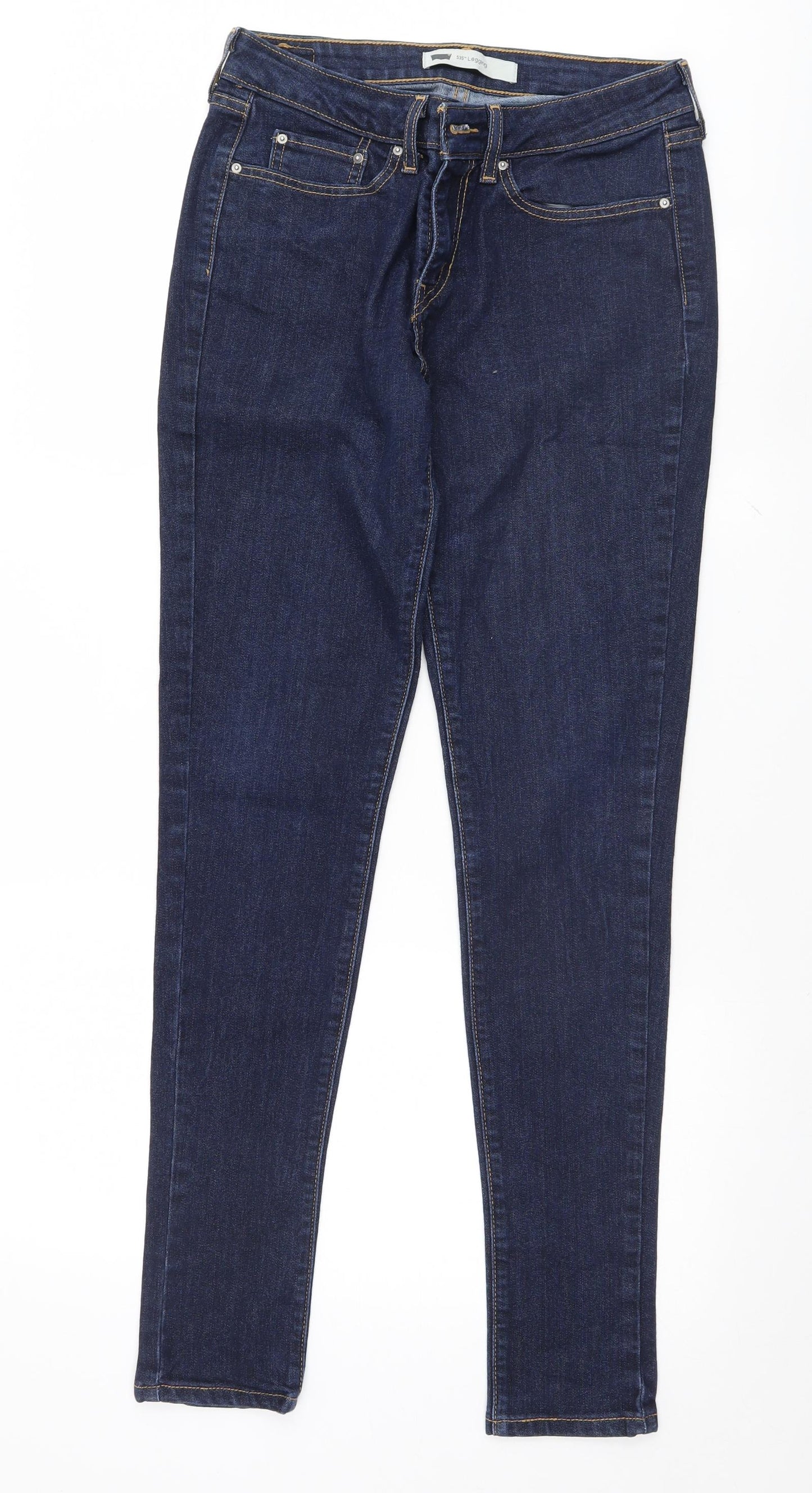 535  Womens Blue   Skinny Jeans Size 30 L32 in