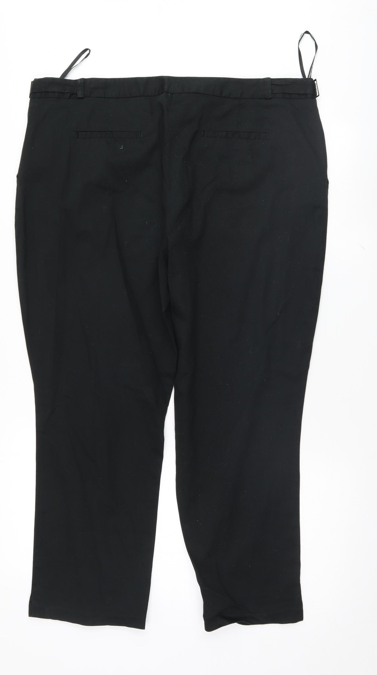 Dorothy Perkins Womens Black   Trousers  Size 18 L25 in