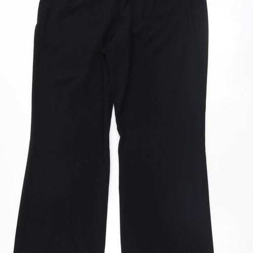 Marks and Spencer Womens Black   Trousers  Size 14 L30 in