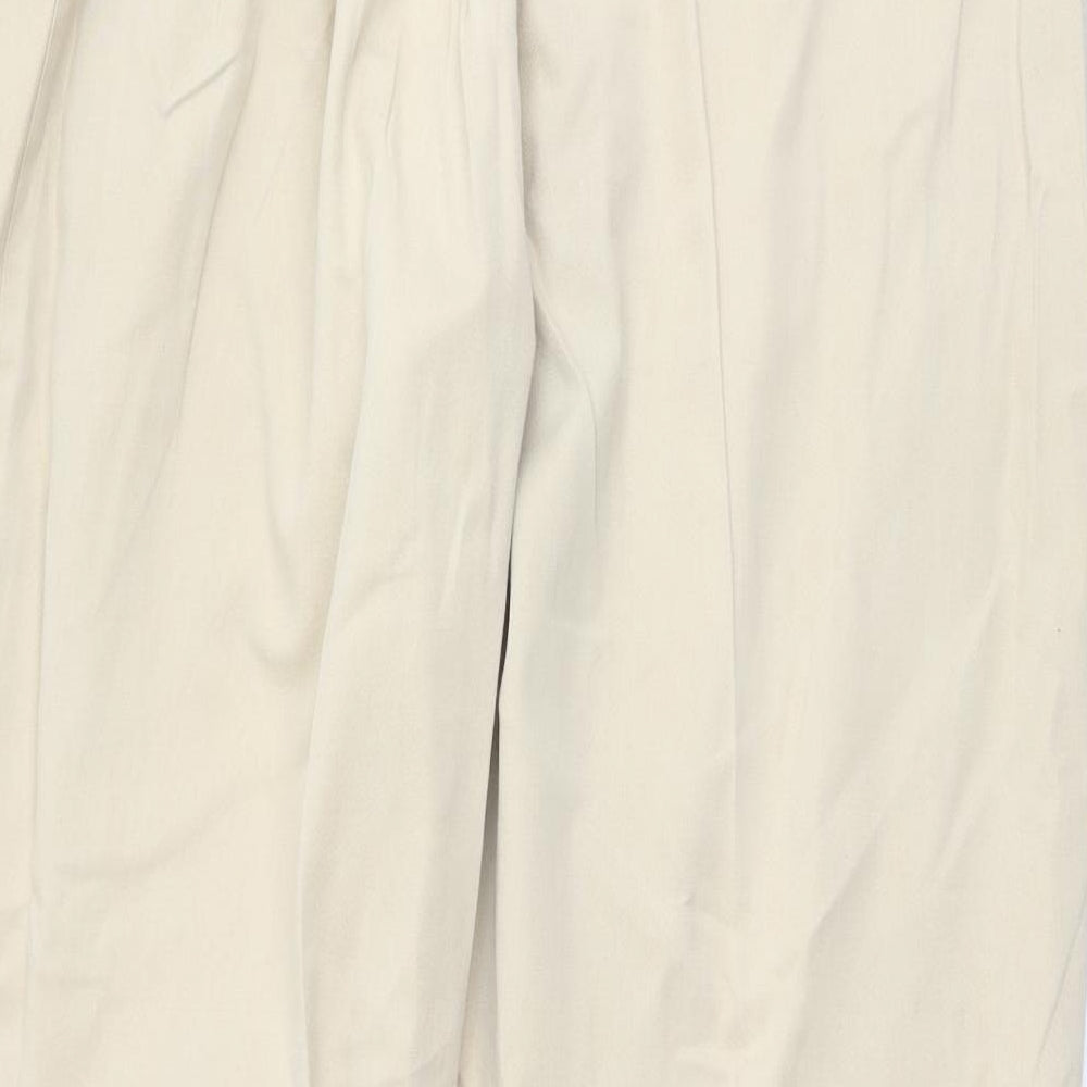 Marks and Spencer Womens Beige   Trousers  Size 18 L31 in
