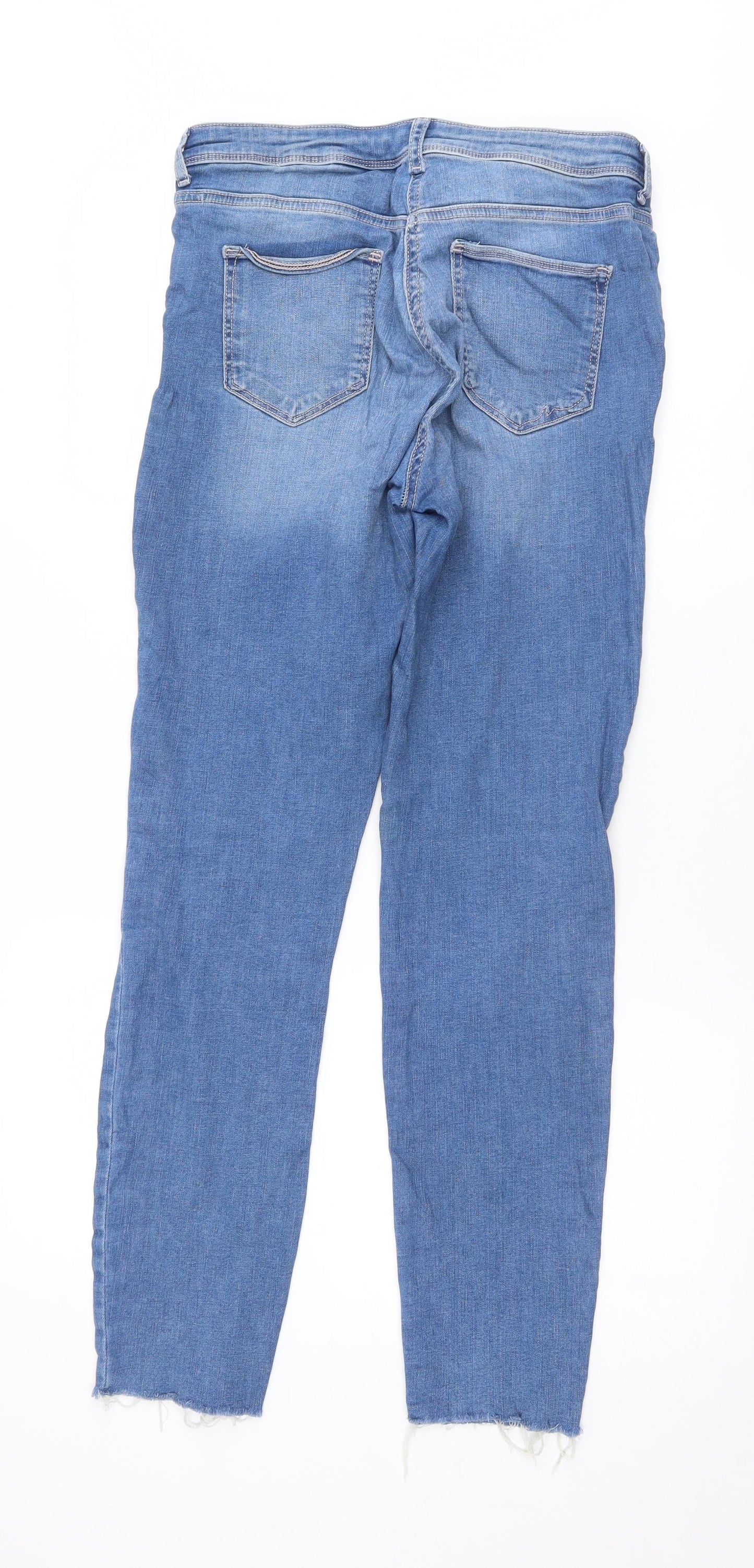NEXT Womens Blue   Skinny Jeans Size 12 L29 in