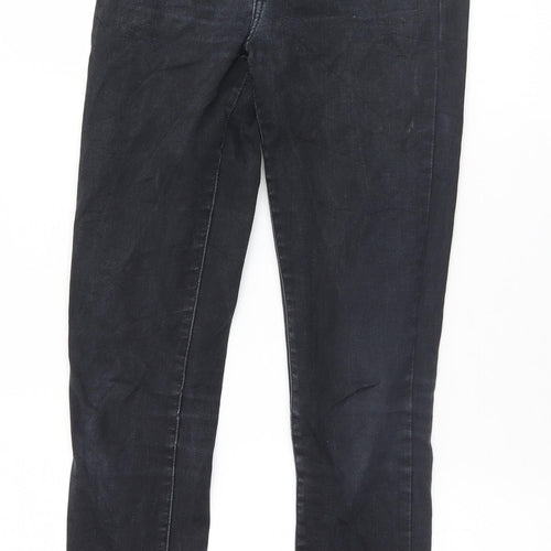 Preworn Womens Black   Skinny Jeans Size 26 L30 in