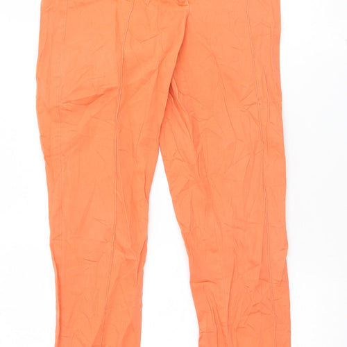 valerio studio Womens Orange   Sweatpants Trousers Size 8 L26 in