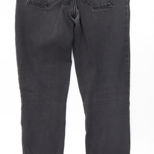 Denim & Co. Womens Black   Skinny Jeans Size 10 L28.5 in