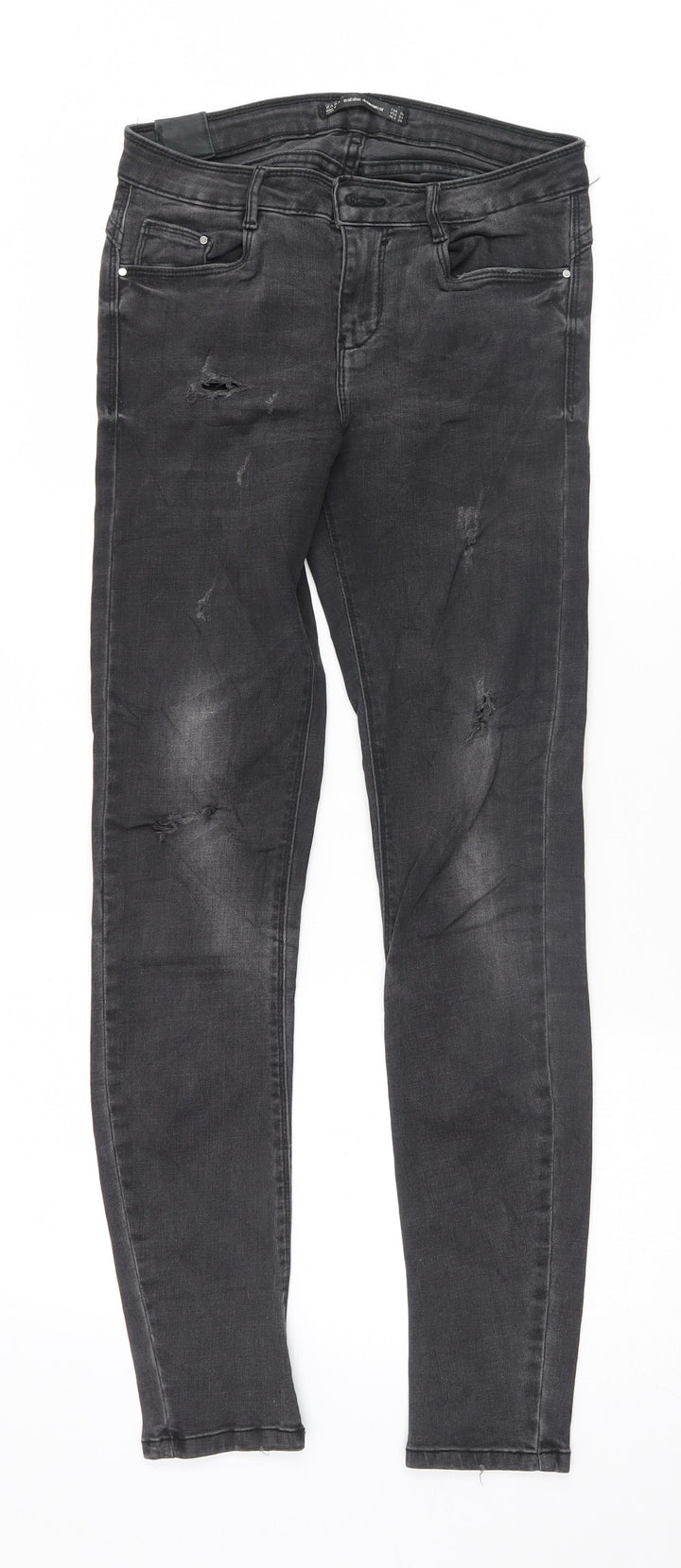 Zara Womens Black   Skinny Jeans Size 8 L29 in