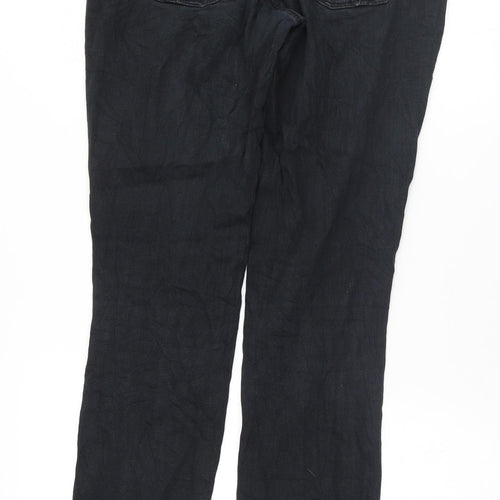 NEXT Womens Black   Skinny Jeans Size 12 L29 in