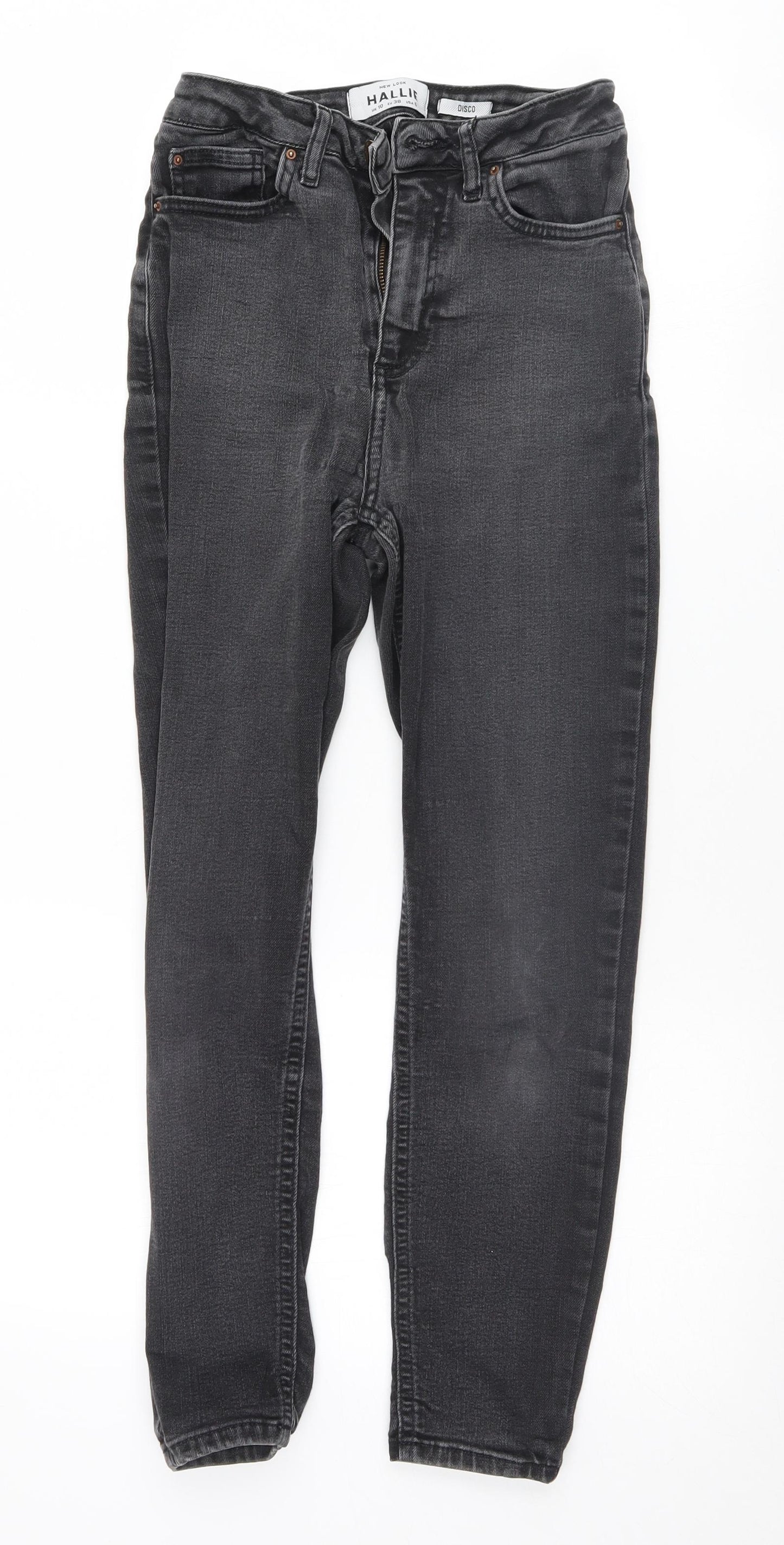 New Look Womens Black   Skinny Jeans Size 10 L24 in