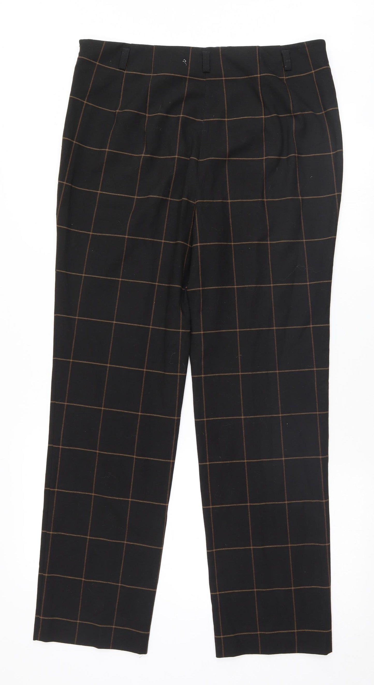 Taranko Womens Black   Trousers  Size 12 L29 in