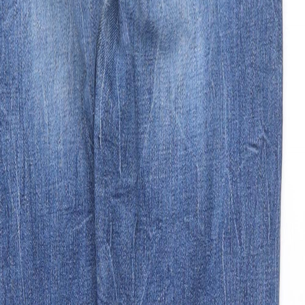 M&Co Womens Blue   Straight Jeans Size 30 L32 in
