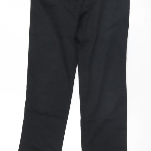 Preworn Womens Black   Trousers  Size 6 L28 in