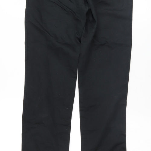 Preworn Womens Black   Trousers  Size 6 L28 in