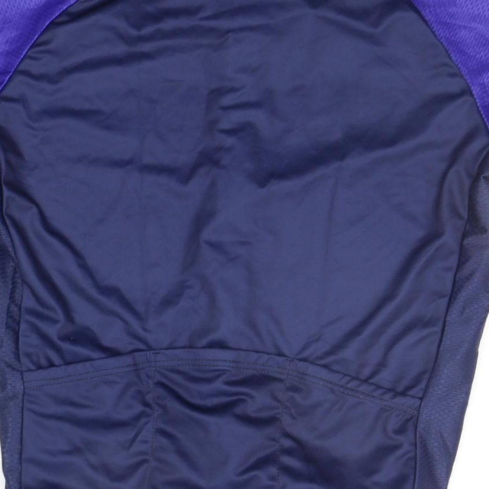 Cycling  Mens Blue   Basic T-Shirt Size M