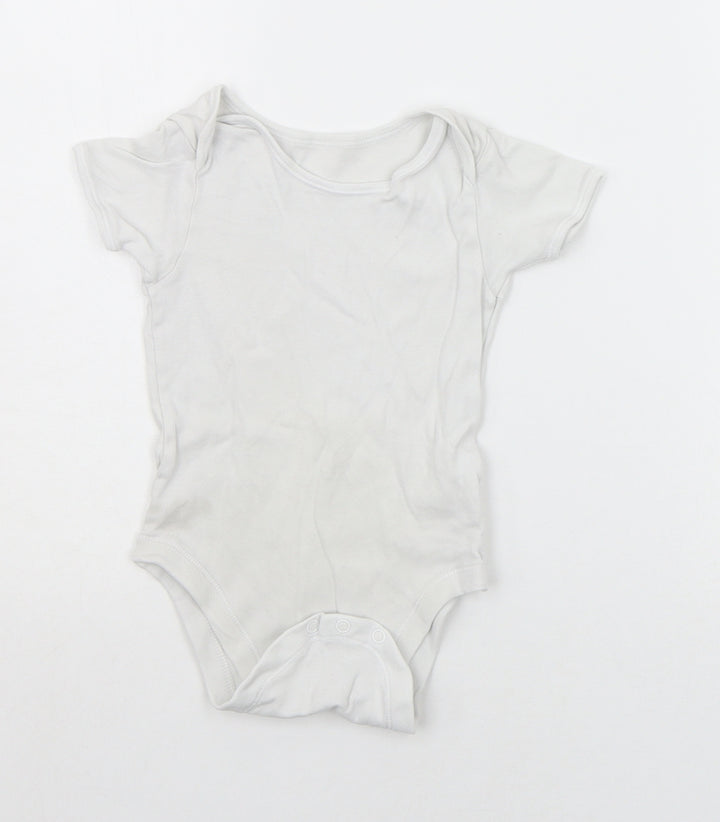George Baby White Babygrow One-Piece Size 18-24 Months