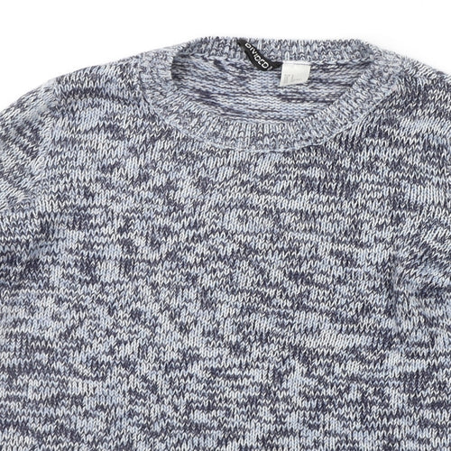 Divided Womens Blue   Pullover Jumper Size S