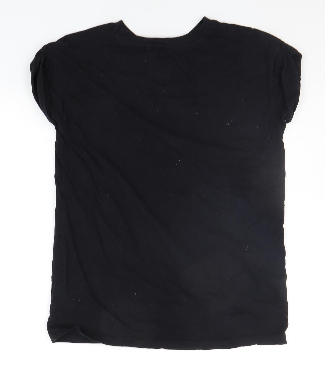 Atmosphere Womens Black   Basic T-Shirt Size 8  - Coca Cola