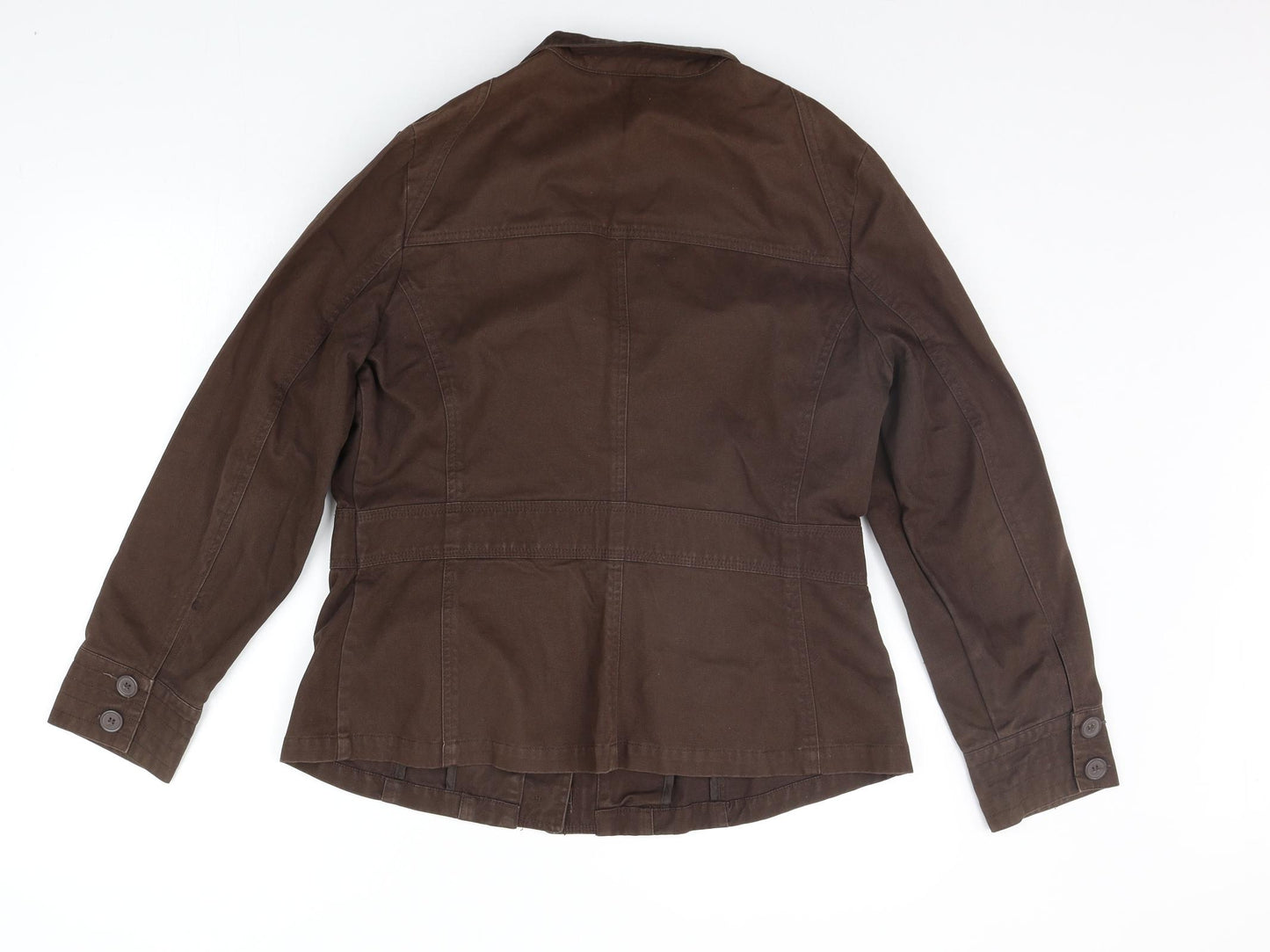 BHS Womens Brown   Jacket Coat Size 14