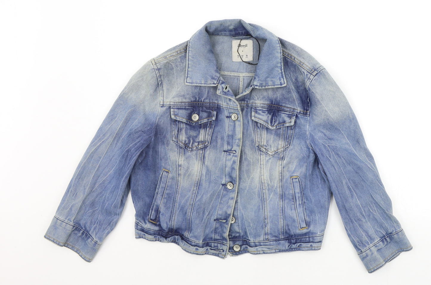 deniem & co Womens Blue   Jacket  Size 14