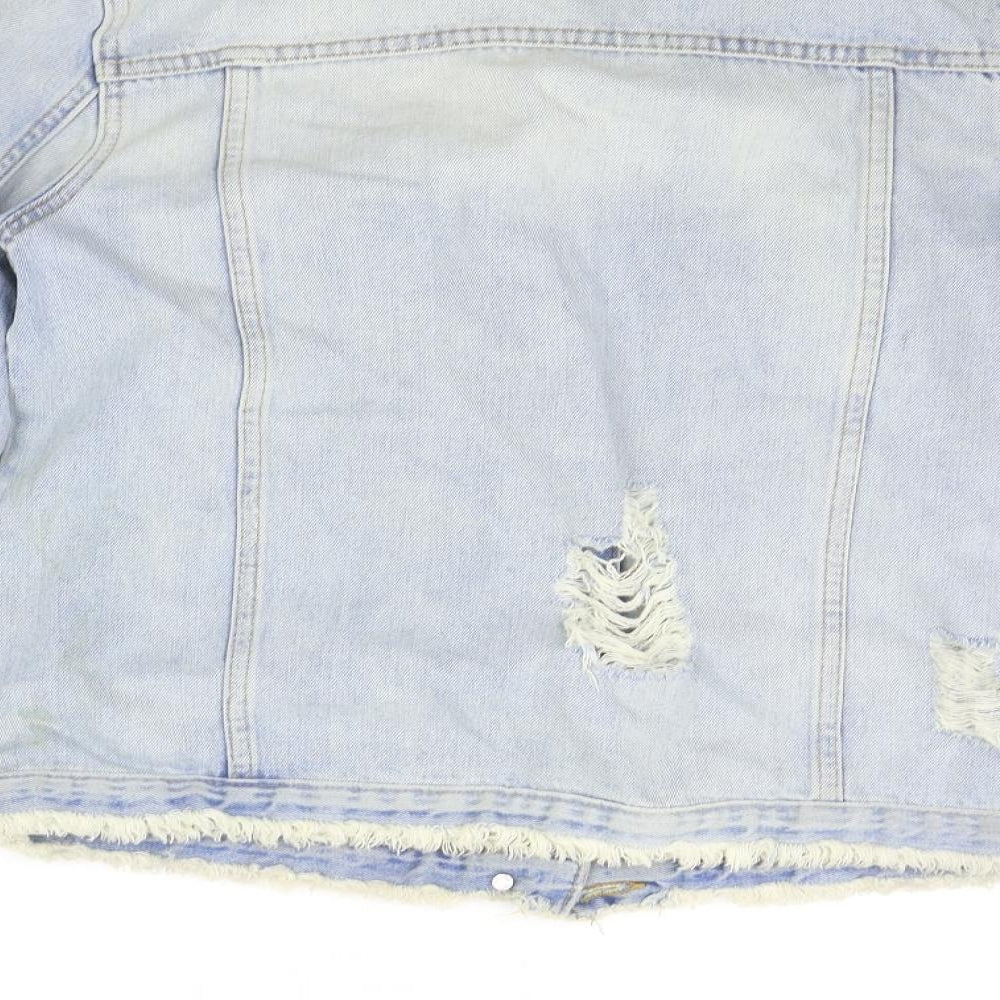 River Island Womens Blue   Jacket  Size 10