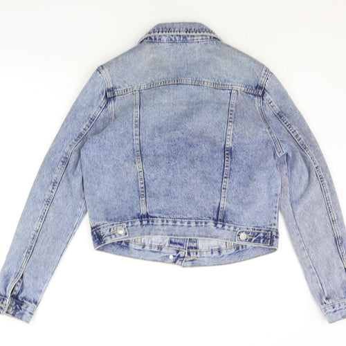 New Look Womens Blue   Jacket Coat Size 10