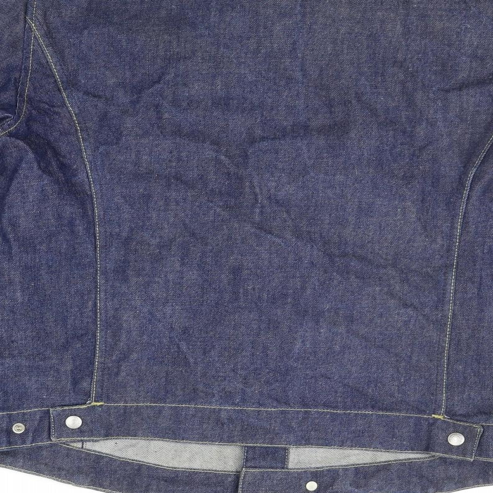 Signature by Levi Strauss & Co. Womens Blue   Jacket Coat Size L