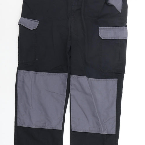 Proluxe Mens Black   Trousers  Size 34 in L30 in