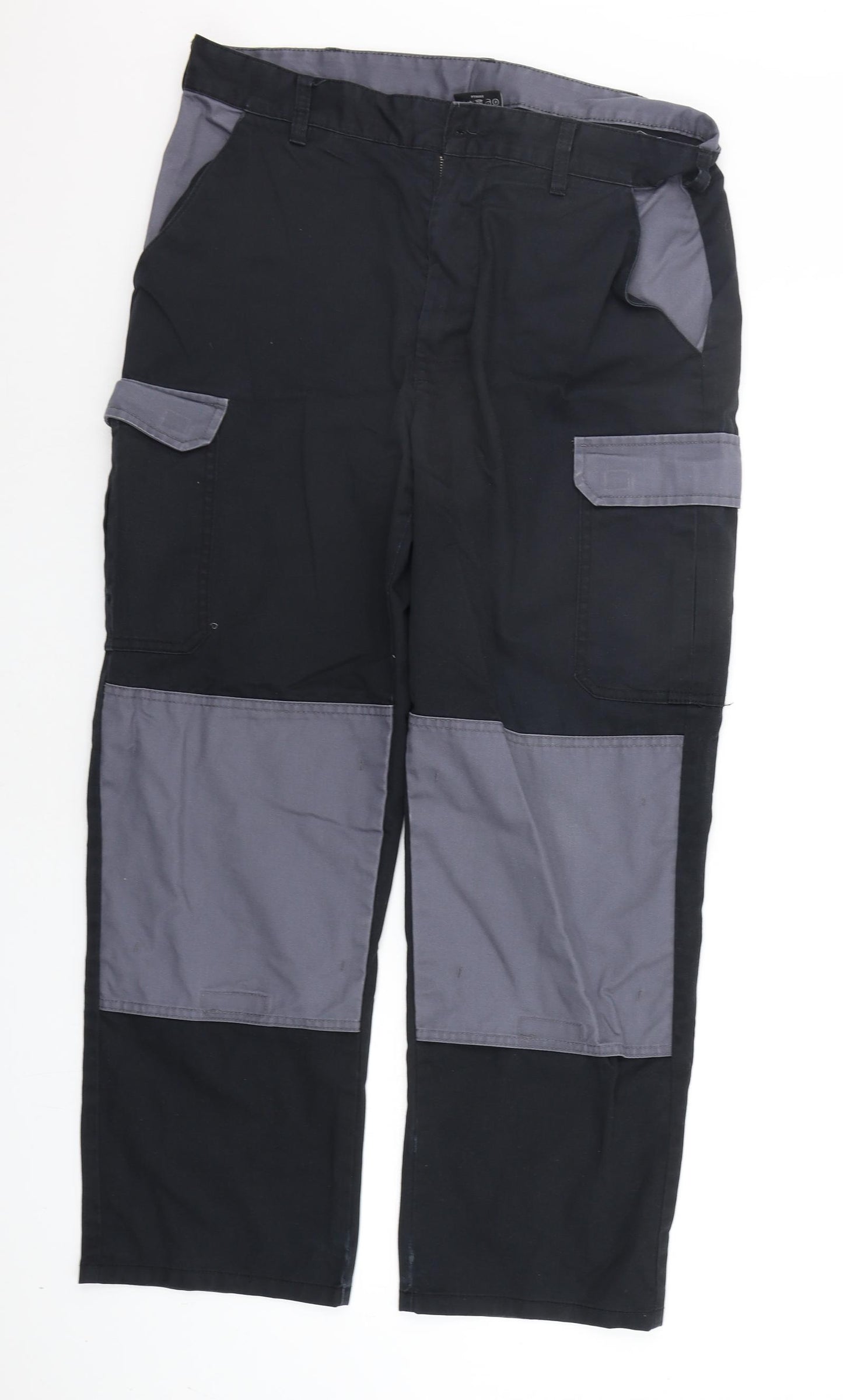 Proluxe Mens Black   Trousers  Size 34 in L30 in