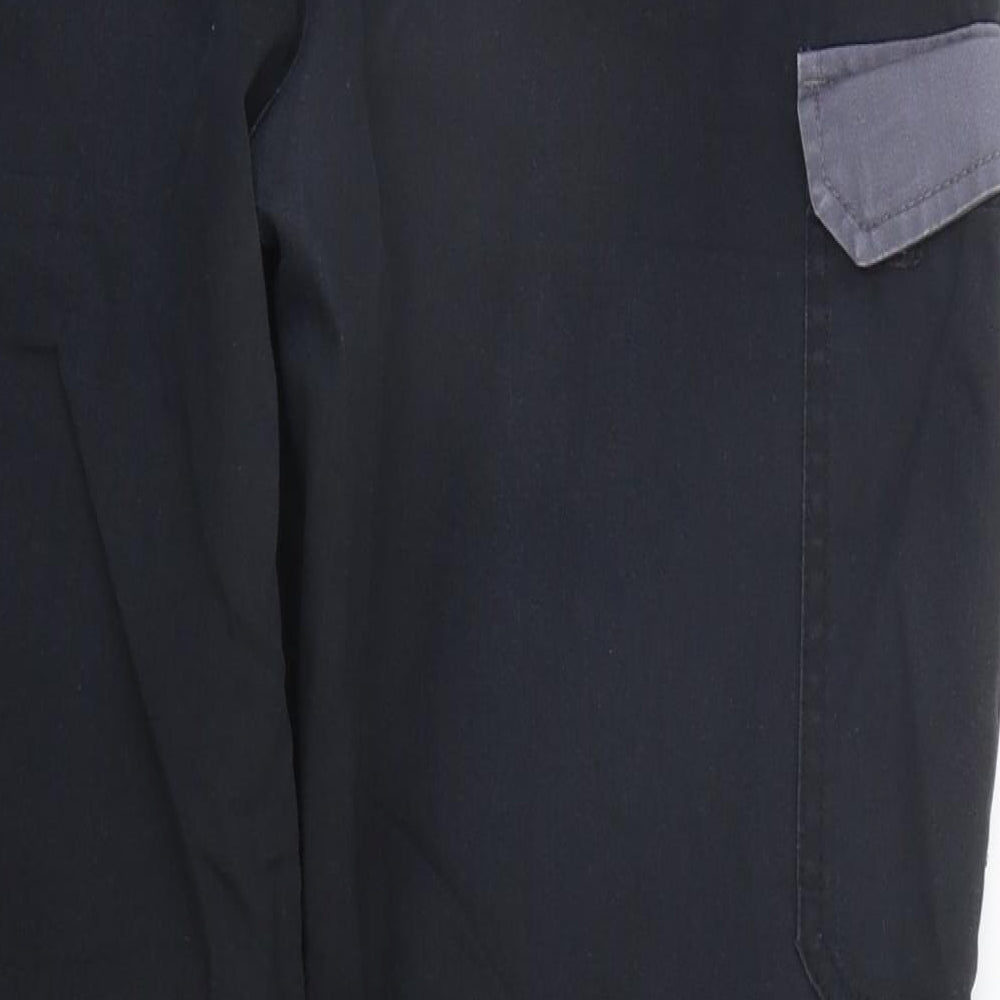 Proluxe Mens Black   Trousers  Size 34 in L30 in