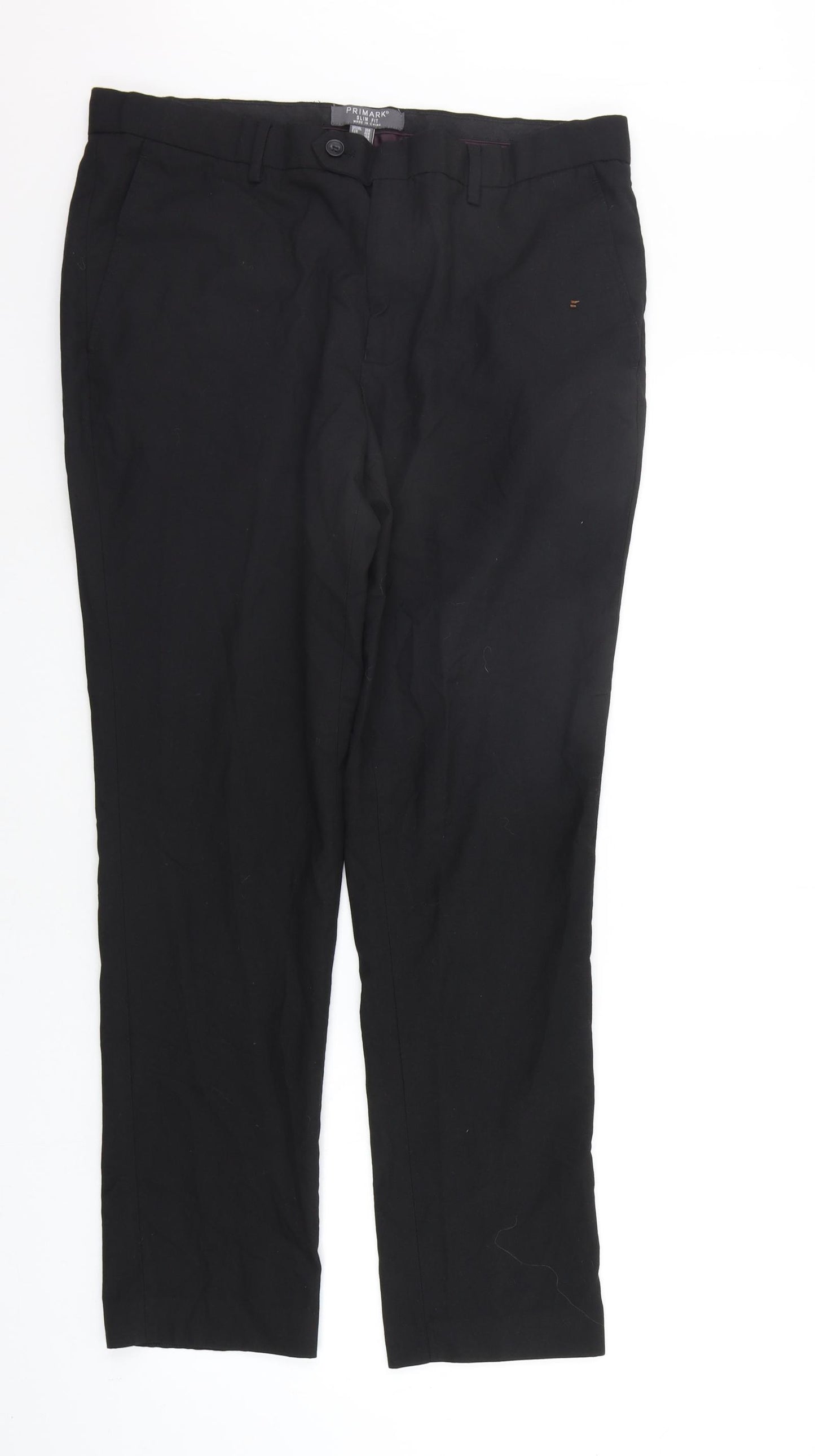 Primark Mens Black   Trousers  Size 36 in L29 in