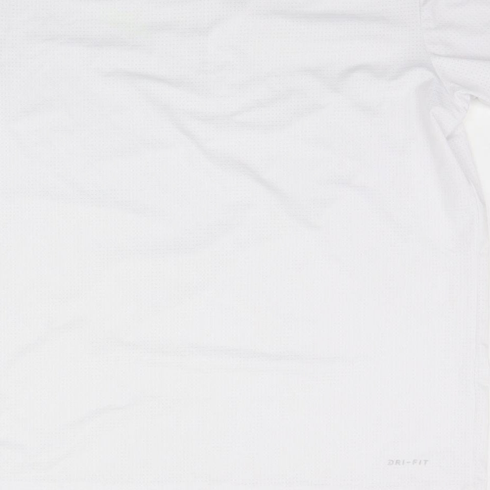 Nike Mens White    Polo Size XL