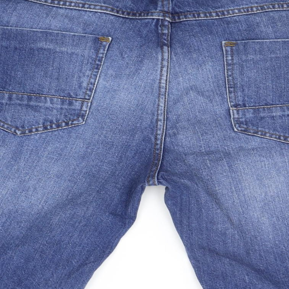 Denim & Co. Mens Blue   Chino Shorts Size 36 in